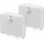 EasyMaxx LED-Sensorlicht - eckig - Mit Bewegungsmelder - 2er-Set - weiß