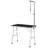 PawHut Trimmtisch Haustierpflegetisch Schwarz 76 x 91,5 x 91,5 cm