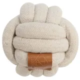 D&D Hundespielzeug Skip Ball beige, Maße: 10 cm / Ø 12 mm