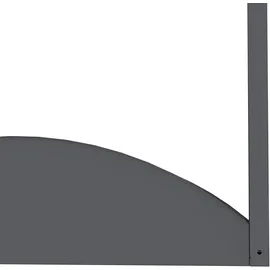 Westmann Kaminholzregal Castra Metall 98 x 160 x 52 cm Anthrazit