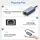 inca IUTP-01TX Ethernet > USB und Typ C Anschluss / Blau