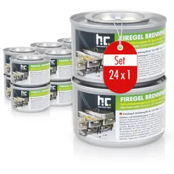 24x 200 g 200g  Brennpaste zum Warmhalten von Speisen