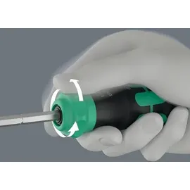 WERA Kraftform Kompakt 26 RA-R Bit-Schraubendreher 6-tlg. schwarz/grün