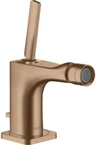 hansgrohe Bidet-Einhebelmischer Axor Citterio E A 114mm, m Pin-Griff, ZugstAblGar, b r g