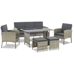 Polyrattan Sitzgruppe Turin