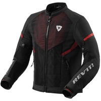RevIt! Revit Hyperspeed 2 GT Air Textiljacke, schwarz-rot, Größe XL