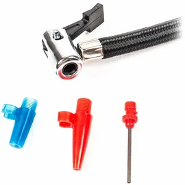 Dunlop Auto Druckluftkompressor 12V-Anschluss, 250 PSI/ 17 bar, inkl. 3 Adaptern, Autokompressor, Kompressor, Mini Kompressor