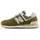 New Balance 574 Herren Calcium / Dark Silver Metallic 45