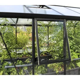 Vitavia Fenster für Gewächshaus Zeus Aluminium schwarz