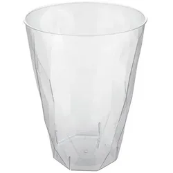 20 Mehrwegbecher Cocktailglas Wasserglas 410ml Wiederverwendbar Kunststoff unzerbrechlich transparent Wasser Becher