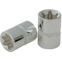 KS Tools 3/8" CHROMEplus TX-E-Stecknuss, E20