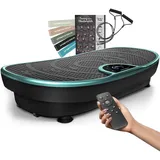 Sportstech Vibrationsplatte VP250 | Curved Design | 200W Motor | LED-Display - Türkis
