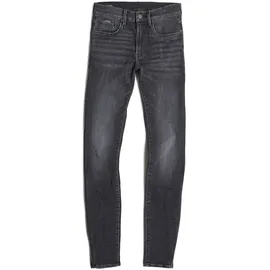 G-Star 3301 Skinny Jeans Schwarz faded Black Magnet D05175-A634-C239), 30W / 36L