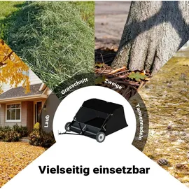Wiltec Rasenkehrmaschine 120 cm
