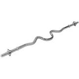 Gorilla Sports Super SZ Curlstange 120 cm Curlstange grau 10 kg