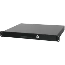 Omnitronic Rackschublade mit Schloss 1HE