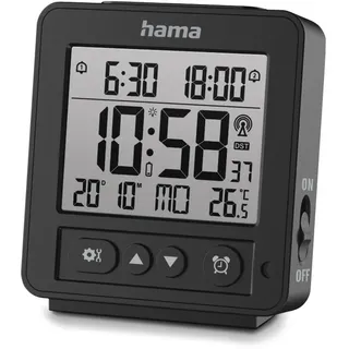 Hama Funkwecker Rhodos Schwarz