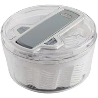 Zyliss E940014 Swift Dry Salatschleuder, Groß, 6L, Kunststoff, Weiß,