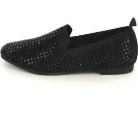 La Strada Slipper Slipper Textil - Schwarz