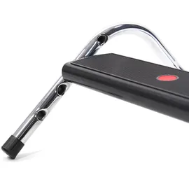 HJH Office Fußstütze PODI IV Kunststoff höhenverstellbar, schwarz