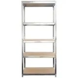 karatcommercial Schwerlastregal Verzinkt Traglast 875 kg 180 x 90 x 45 cm