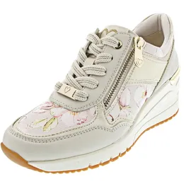 Marco Tozzi Sneaker Damen Weite E Beige/Cream Comb 40