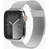VONMÄHLEN Milanaise Loop 2 für Apple Watch 49mm silber (AWS00124)