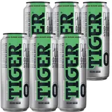Tiger Pure Napój gazowany o smaku jabłkowym 500 ml x 6 sztuk ZESTAWY
