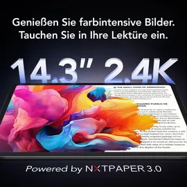 TCL NXTPAPER 14 16 GB RAM 256 GB Grau + Flip Case + Eingabestift