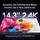 TCL NXTPAPER 14 16 GB RAM 256 GB Grau + Flip Case + Eingabestift