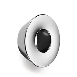 MB-Knopf, Olivia, 9277179,Ø 57mm,H 20mm, Zink glanz verchromt