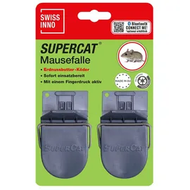 SWISSINNO Mausefalle SuperCat 2er Pack