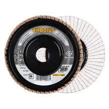 RHODIUS LGA ALU Fächerschleifscheibe 125 mm Körnung 40 1 Stück