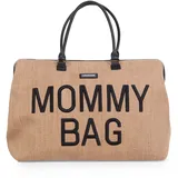 Childhome Mommy Bag® Wickeltasche Raffia, Beige