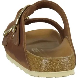 Birkenstock Arizona Big Buckle Nubukleder geölt schmal cognac 43