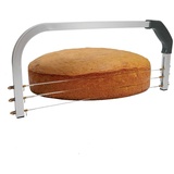 KenSyuInt Tortensäge 3 Draht Kuchensäge Verstellbar Kuchenschneider Tortenbodenteiler Tortenteiler Kuchentrenner Kuchenteiler Kuchen Handwerk Säge Höhenverstellbare Kuchen Bodenschneider