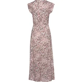 VIVANCE Maxikleid Floral Weiß/Creme/Mauve 40