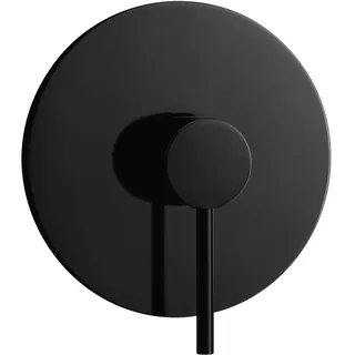 Herzbach Deep Black Einhandmischer Unterputz für 1 Verbraucher Schwarz matt 23.210550.1.12