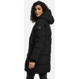 Marikoo Winterjacke "Kaituu XVI", Damen, Gr. L, schwarz, Obermaterial: 100% Polyester; Innenseite: 100% Polyester; Futter: 100% Polyester; Wattierung: 100% Polyester, Jacken Winterjacke, mit großer Kapuze, Topseller
