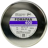 Foma Fomapan Fotofilm (400 ISO schwarz & weiß Negativ-Film,