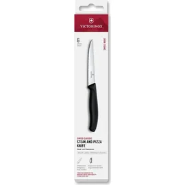 Victorinox Swiss Classic Steakmesser-Set 6-tlg. 11 cm Schwarz/Silber
