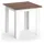 Vicco Karlos 80 x 76,8 cm nussbaum/weiß