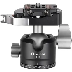 Leofoto Stativ-Kugelkopf LH-30LR + Schnellwechselplatte NP-50