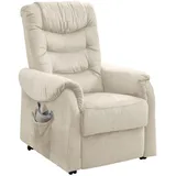 Livetastic Fernsehsessel, Beige, Textil, 78x107x93 cm, Made in EU, Stoffauswahl, Relaxfunktion, Wohnzimmer, Sessel, Fernsehsessel
