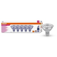 Osram LED-Leuchtmittel OSRAM GU5.3 LED Leuchtmittel Spot MR16 Reflektor-5er-Pack, GU 5,3, warmweiß, Energiesparend