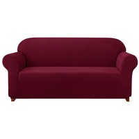 Sofahusse 2/3/4 Sitzer Sofabezug, SUBRTEX, mit dezentem Muster rot