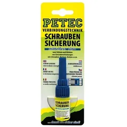 PETEC Schraubensicherung mittelfest (5 g) Blau  91005