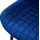 ML-Design Esszimmerstuhl Samt dunkelblau 6er Set