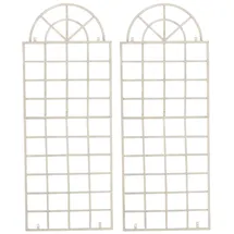 CLP Wand-Rankgitter VIVA 2er Set 60 x 30 cm Weiß