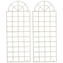 CLP Wand-Rankgitter VIVA 2er Set 60 x 30 cm Weiß